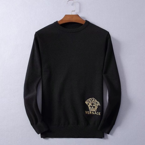 Replica Versace Sweaters Long Sleeved For Men #1052858, $42.00 USD, [ITEM#1052858], Replica Versace Sweaters outlet from China