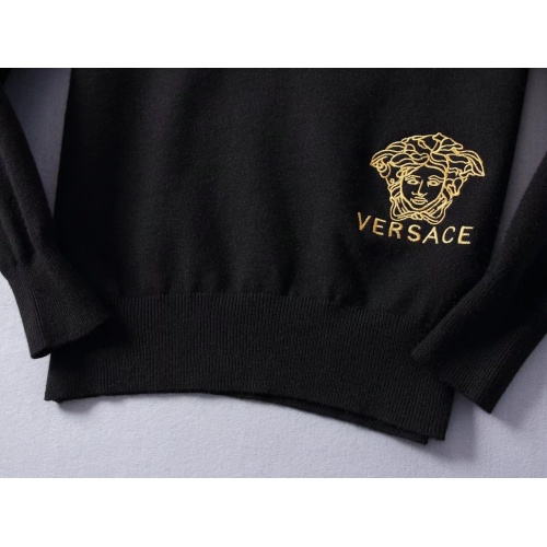 Replica Versace Sweaters Long Sleeved For Men #1052858 $42.00 USD for Wholesale