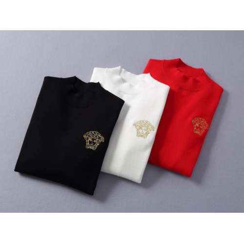 Replica Versace Sweaters Long Sleeved For Men #1052859 $42.00 USD for Wholesale