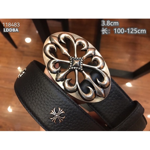 Replica Chrome Hearts AAA Quality Belts For Men #1053046 $80.00 USD for Wholesale