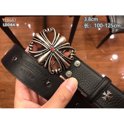 Replica Chrome Hearts AAA Quality Belts For Men #1053047 $80.00 USD for Wholesale