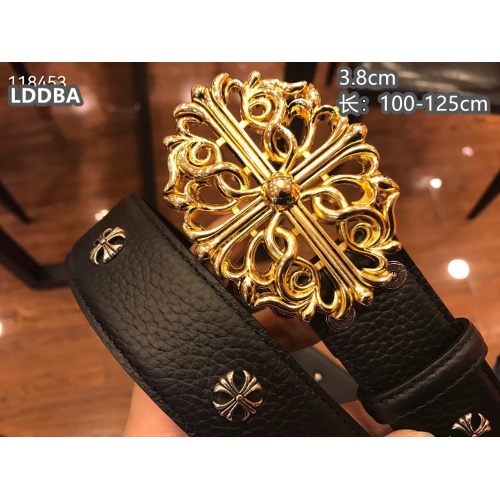 Replica Chrome Hearts AAA Quality Belts For Men #1053052 $82.00 USD for Wholesale