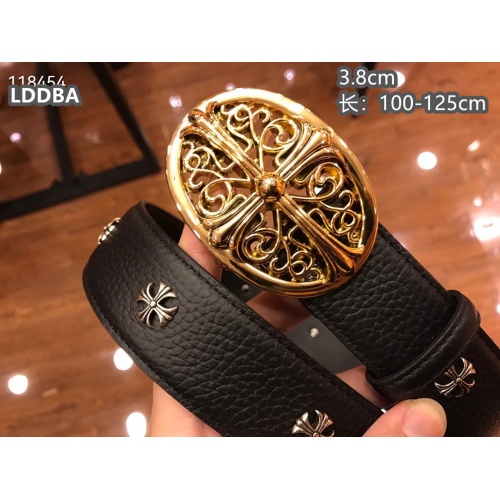 Replica Chrome Hearts AAA Quality Belts For Men #1053053 $82.00 USD for Wholesale
