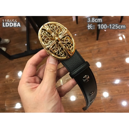 Replica Chrome Hearts AAA Quality Belts For Men #1053053 $82.00 USD for Wholesale