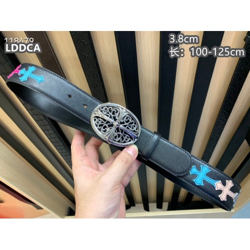 Replica Chrome Hearts AAA Quality Belts For Men #1053078 $112.00 USD for Wholesale
