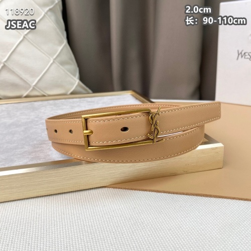 Replica Yves Saint Laurent AAA Quality Belts For Women #1053137 $52.00 USD for Wholesale