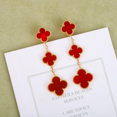 Replica Van Cleef &amp; Arpels Earrings For Women #1053223, $40.00 USD, [ITEM#1053223], Replica Van Cleef &amp; Arpels Earrings outlet from China