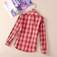 $38.00 USD Burberry Shirts Long Sleeved For Women #1052236