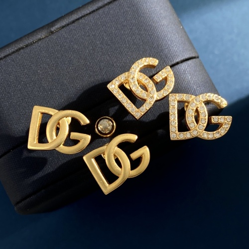 Replica Dolce & Gabbana D&G Earrings For Women #1053437 $27.00 USD for Wholesale