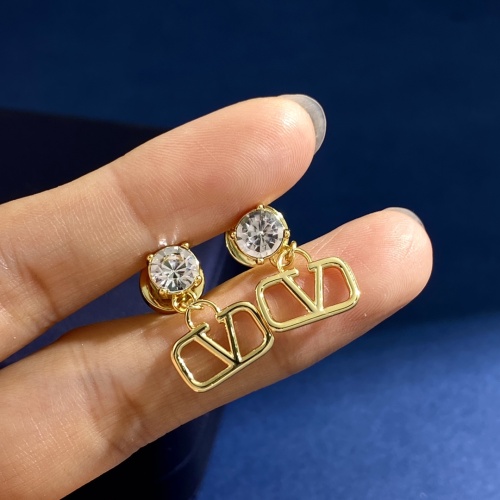 Replica Valentino Earrings For Women #1053450 $27.00 USD for Wholesale