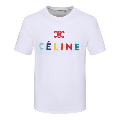 Replica Celine T-Shirts Short Sleeved For Men #1053524, $25.00 USD, [ITEM#1053524], Replica Celine T-Shirts outlet from China