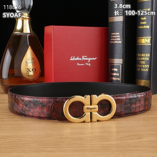 Replica Salvatore Ferragamo AAA Quality Belts For Men #1053621 $64.00 USD for Wholesale