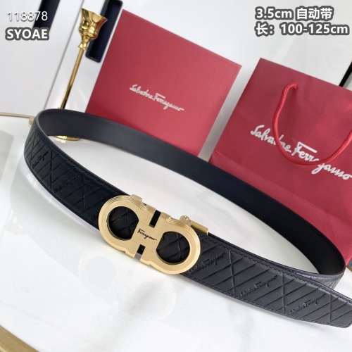 Replica Salvatore Ferragamo AAA Quality Belts For Men #1053627 $60.00 USD for Wholesale