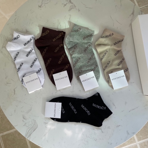 Replica Balenciaga Socks #1053680 $27.00 USD for Wholesale
