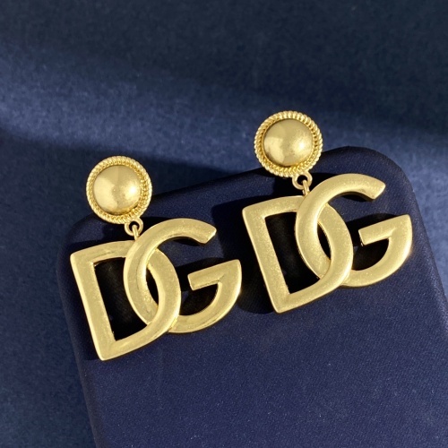 Replica Dolce & Gabbana D&G Earrings For Women #1054044 $32.00 USD for Wholesale