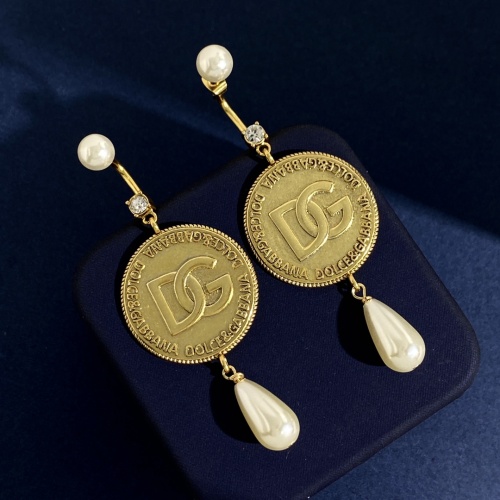Replica Dolce &amp; Gabbana D&amp;G Earrings For Women #1054045, $32.00 USD, [ITEM#1054045], Replica Dolce &amp; Gabbana D&amp;G Earrings outlet from China
