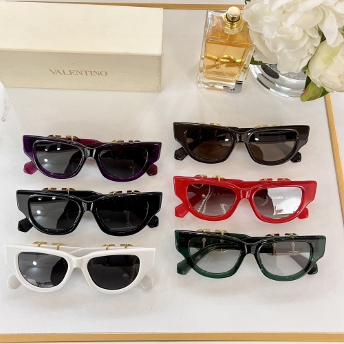 Replica Valentino AAA Quality Sunglasses #1054197 $60.00 USD for Wholesale