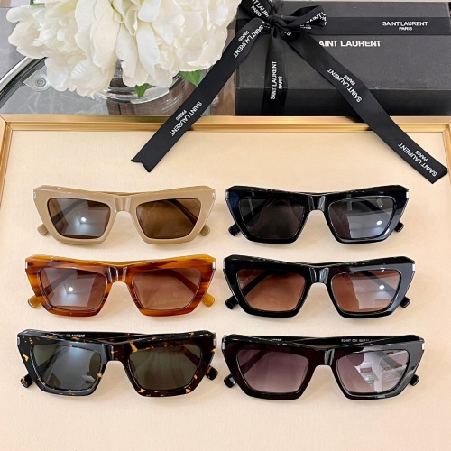 Replica Yves Saint Laurent YSL AAA Quality Sunglassses #1054230 $60.00 USD for Wholesale