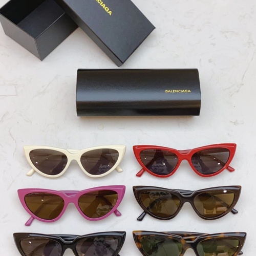 Replica Balenciaga AAA Quality Sunglasses #1054473 $48.00 USD for Wholesale