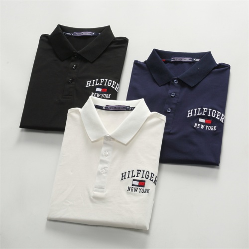 Replica Tommy Hilfiger TH T-Shirts Short Sleeved For Men #1054504 $24.00 USD for Wholesale
