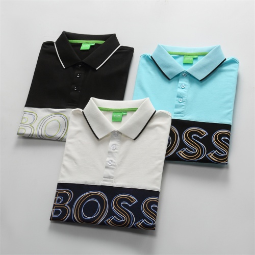 Replica Boss T-Shirts Short Sleeved For Men #1054522 $25.00 USD for Wholesale
