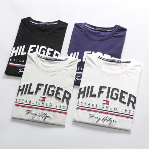 Replica Tommy Hilfiger TH T-Shirts Short Sleeved For Men #1054624 $23.00 USD for Wholesale
