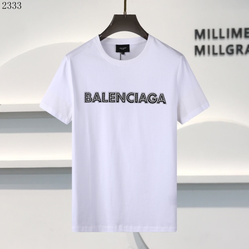 Replica Balenciaga T-Shirts Short Sleeved For Men #1055123, $29.00 USD, [ITEM#1055123], Replica Balenciaga T-Shirts outlet from China