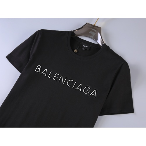 Replica Balenciaga T-Shirts Short Sleeved For Men #1055125 $29.00 USD for Wholesale