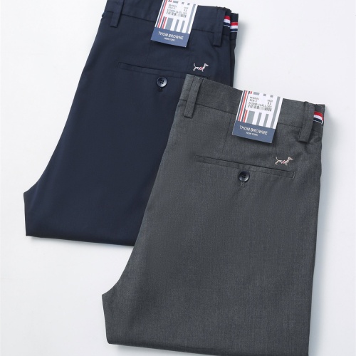Replica Thom Browne TB Pants For Men #1055153 $40.00 USD for Wholesale