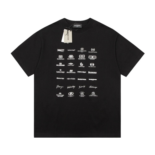 Replica Balenciaga T-Shirts Short Sleeved For Unisex #1055206, $36.00 USD, [ITEM#1055206], Replica Balenciaga T-Shirts outlet from China