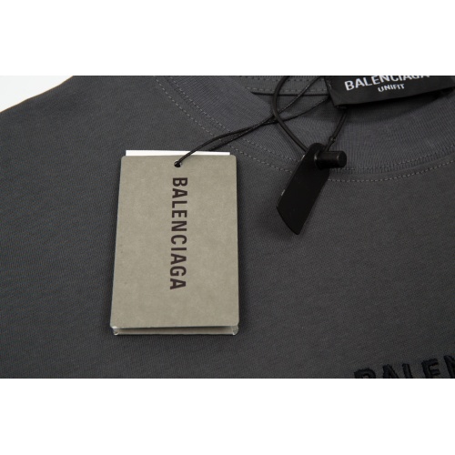 Replica Balenciaga T-Shirts Short Sleeved For Unisex #1055208 $36.00 USD for Wholesale