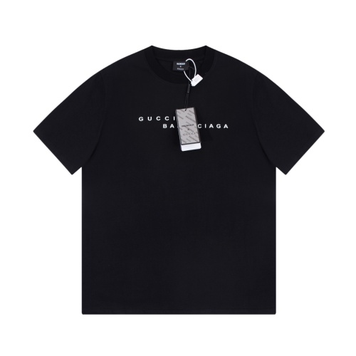 Replica Balenciaga T-Shirts Short Sleeved For Unisex #1055214, $36.00 USD, [ITEM#1055214], Replica Balenciaga T-Shirts outlet from China