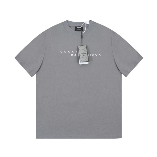 Replica Balenciaga T-Shirts Short Sleeved For Unisex #1055218, $36.00 USD, [ITEM#1055218], Replica Balenciaga T-Shirts outlet from China