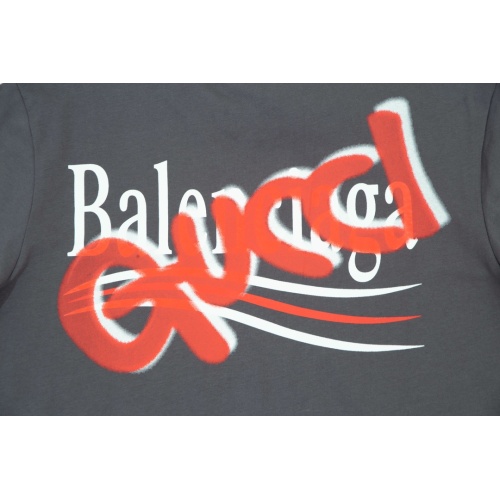 Replica Balenciaga T-Shirts Short Sleeved For Unisex #1055219 $36.00 USD for Wholesale