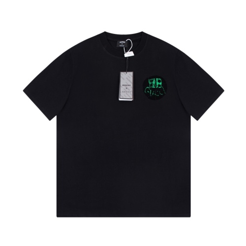 Replica Balenciaga T-Shirts Short Sleeved For Unisex #1055220, $36.00 USD, [ITEM#1055220], Replica Balenciaga T-Shirts outlet from China