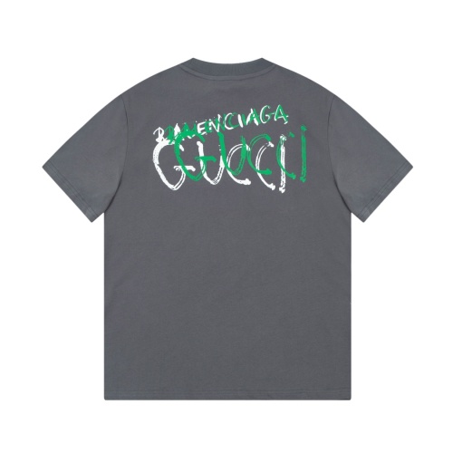 Replica Balenciaga T-Shirts Short Sleeved For Unisex #1055221 $36.00 USD for Wholesale