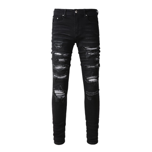 Replica Amiri Jeans For Men #1055387 $64.00 USD for Wholesale