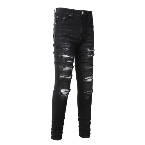 Replica Amiri Jeans For Men #1055387 $64.00 USD for Wholesale