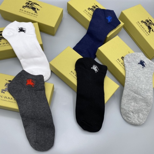Replica Burberry Socks #1055501 $27.00 USD for Wholesale