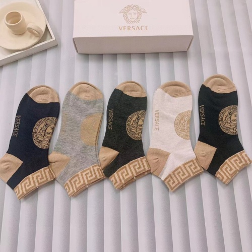 Replica Versace Socks #1055534, $29.00 USD, [ITEM#1055534], Replica Versace Socks outlet from China
