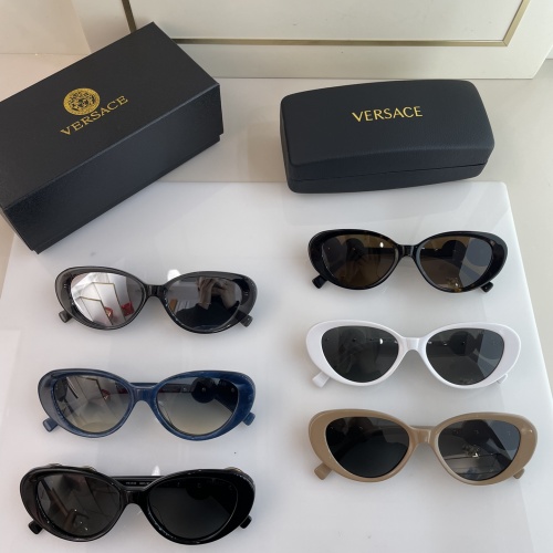 Replica Versace AAA Quality Sunglasses #1056545 $60.00 USD for Wholesale
