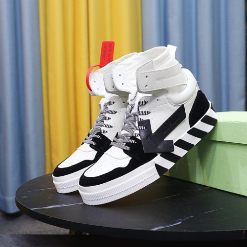 Replica Off-White High Tops Shoes For Men #1056672, $102.00 USD, [ITEM#1056672], Replica Off-White High Tops Shoes outlet from China