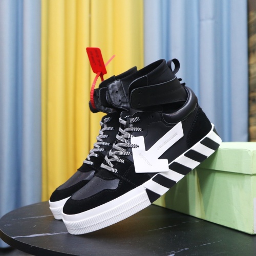 Replica Off-White High Tops Shoes For Men #1056674, $102.00 USD, [ITEM#1056674], Replica Off-White High Tops Shoes outlet from China