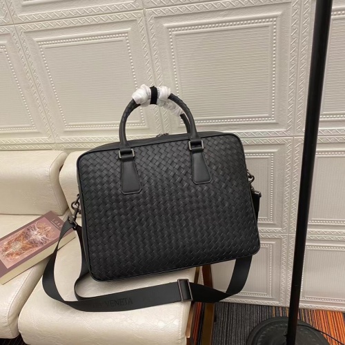Replica Bottega Veneta AAA Man Handbags #1056836 $192.00 USD for Wholesale