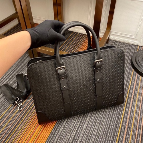 Replica Bottega Veneta AAA Man Handbags #1056840 $182.00 USD for Wholesale