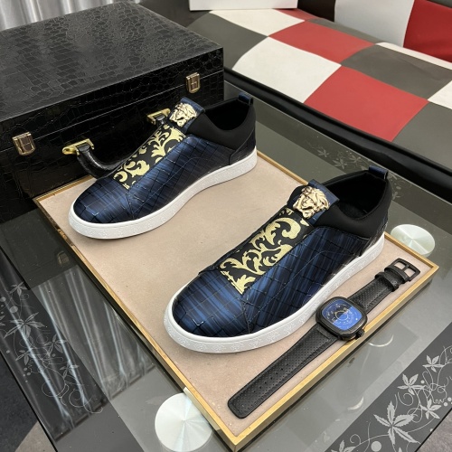 Replica Versace Casual Shoes For Men #1057549, $72.00 USD, [ITEM#1057549], Replica Versace Casual Shoes outlet from China