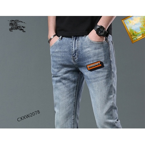 Replica Burberry Jeans For Men #1057946 $48.00 USD for Wholesale