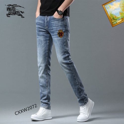 Replica Burberry Jeans For Men #1057948 $48.00 USD for Wholesale
