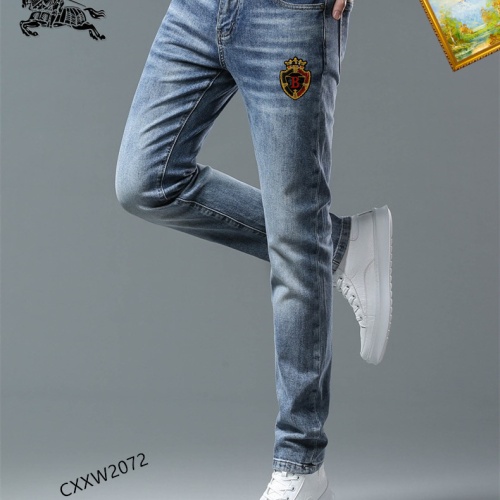 Replica Burberry Jeans For Men #1057948 $48.00 USD for Wholesale