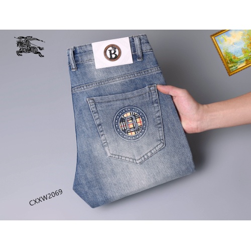 Replica Burberry Jeans For Men #1057949 $48.00 USD for Wholesale